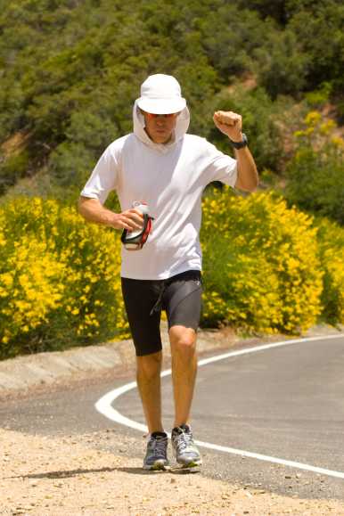 Roy at mile 35
