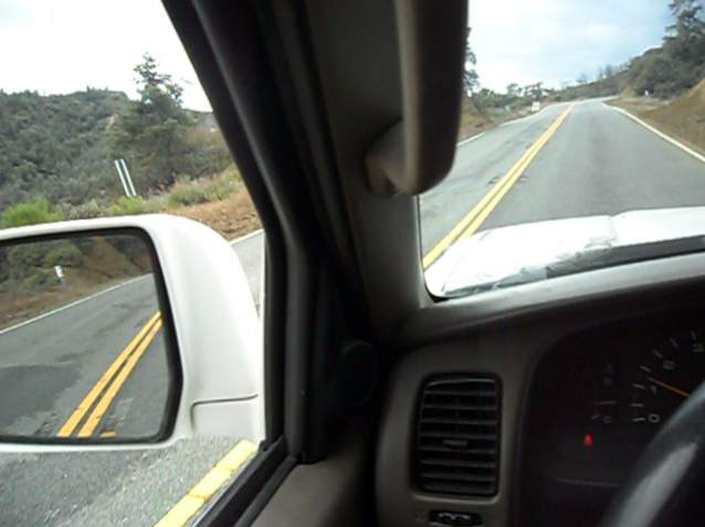 Mile 51, nearly to Pine Mount pass
