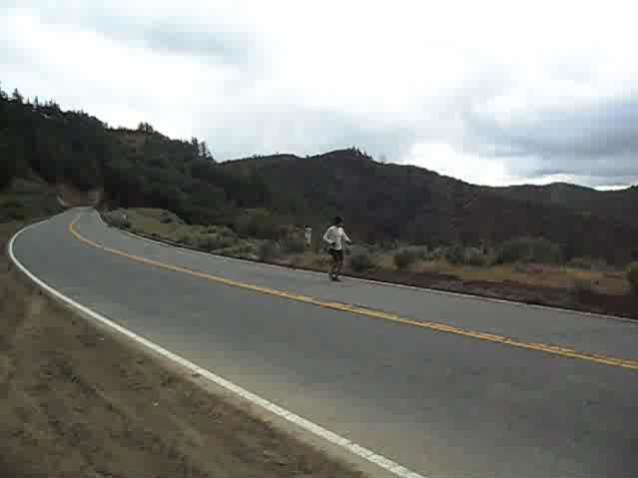 8 miles descent to Lockwood Valley